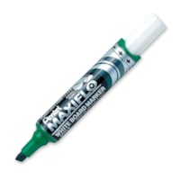 Pentel Whiteboard Maxi Marker - Chisel Marker Point - Green Ink - Alcohol Based - 1 Each