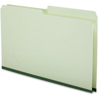 Pendaflex Legal Recycled Top Tab File Folder - 8 1/2" (215.90 mm) x 14" (355.60 mm) - Pressboard - Green - 30% Recycled - 1 Each