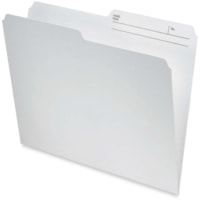 Pendaflex Letter Recycled Top Tab File Folder - 8 1/2" (215.90 mm) x 11" (279.40 mm) - Ivory - 60% Recycled - 100 / Box