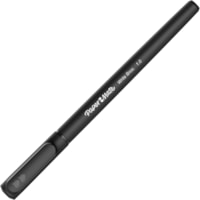 Paper Mate Ballpoint Stick Pens - Medium Pen Point - Black Ink - Black Barrel