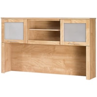 bbf Somerset L-Desk Hutch - x 59.1" (1500.99 mm) x 13.7" (348.01 mm) x 35.7" (907.01 mm) - Finish: Maple