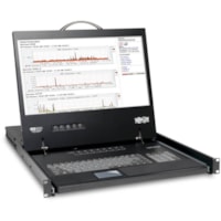 Tripp Lite NetController 19" 8-Port VGA Console KVM Switch - Steel Housing - 8 Computer(s) - 19" Active Matrix TFT LCD - 8 x HD-15 Keyboard/Mouse/Video