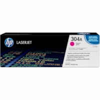 HP 304A (CC533A) Original Laser Toner Cartridge - Single Pack - Magenta - 1 Each - 2800 Pages