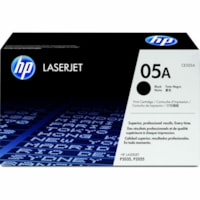 HP 05A Original Laser Toner Cartridge - Black - 1 Each - 2300 Pages