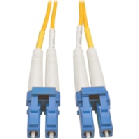 Tripp Lite by Eaton Duplex Singlemode 9/125 Fiber Patch Cable (LC/LC), 20 m (65 ft) - 65.6 ft (19.99 m) Fiber Optic Network Cable for Patch Panel, Switch, Network Device - First End: 2 x LC Network - Male - Second End: 2 x LC Network - Male - Patch Cable - 9/125 µm - Yellow