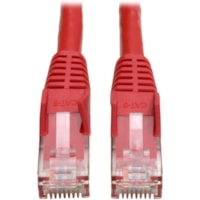 Tripp Lite Cat6 UTP Patch Cable - 2.1m - 1 x RJ-45 Male - 1 x RJ-45 Male - Red