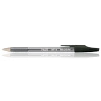 Pilot Better Ball Stick Pen - Black Ink - Crystal Barrel - 12 / Box