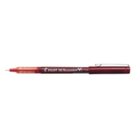 Stylo à bille roulante Hi-Tecpoint Pilot - Fin Pointe de stylo - Ink Rouge - 1 Emballage