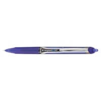 Pilot Hi-Tecpoint Retractable Rollerball Pen - Pen Point Size: 0.7mm - Ink Color: Blue