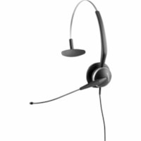 Jabra GN2100 Headset - Mono - Quick Disconnect - Wired - 80 Hz to 15 kHz - Over-the-head, Behind-the-neck, Over-the-ear - Monaural - Semi-open - 2.6 ft Cable - Noise Cancelling Microphone - Black