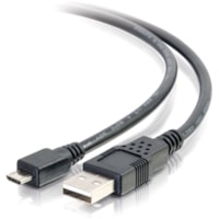 Câble de transfert de données 3,3 pi (1 m) USB C2G - 3,3 pi (1 m) USB Câble de transfert de données - Noir