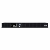 CyberPower Onduleur ligne interactive Intelligent LCD OR1500LCDRM1U - 1U Montable en rack - AVR - 8 Heure Rechargeable - 2 Minute(s) Veille - 120 V AC Entrée - 120 V AC Sortie - 6 x NEMA 5-15R - Port série - USB