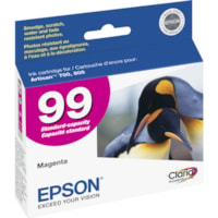 Epson Claria Original Ink Cartridge - Inkjet - Magenta - 1 Each