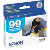 Epson Claria Original Ink Cartridge - Inkjet - Cyan - 1 Each