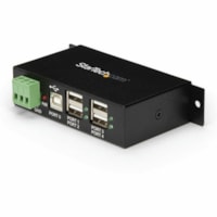 Concentrateur USB - USB Type B - Externe - Noir StarTech.com - USB Type B - Externe - 4 Port(s) USB - 4 Port(s) USB 2.0 - PC, Mac