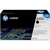 HP 645A (C9730A) Original Laser Toner Cartridge - Single Pack - Black - 1 Each - 13000 Pages