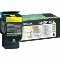 Lexmark - Cartouche toner D'origine Laser - Jaune - 1 chaque - Laser - 1 Unité