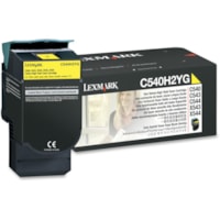 Lexmark Original Toner Cartridge - Laser - 2000 Pages - Yellow - 1 Each