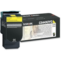 Cartouche toner D'origine Laser - Jaune Lexmark - Laser