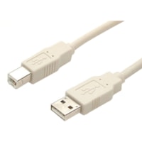 StarTech.com - USB cable - 4 pin USB Type A (M) - 4 pin USB Type B (M) - 10 ft - 10ft USB Cable - A to B USB Cable - USB Printer Cable - type A to B USB Cable - A to B USB 2.0 Cable