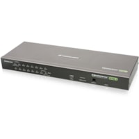 IOGEAR GCS1716 16-Port USB PS/2 Combo KVM Switch - 16 x 1 - 16 x SPHD-15 Keyboard/Mouse/Video - 1U - Rack-mountable