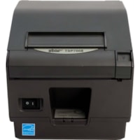 Imprimante thermique directe TSP743IIL GRY Bureau - Monochrome - Impression d'étiquette - Ethernet - Avec Couteau - GrisStar Micronics - 2.83po Largeur d'impression - 250 mm/s Mono - 406 x 203 dpi - 3.15po (80 mm) Largeur d'étiquette - ESC/POS Émulation - Automatique Découpage -