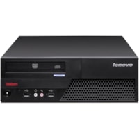 Lenovo ThinkCentre M58p 6234A1U Desktop Computer - Intel Core 2 Duo E8400 - vPro Technology - 2 GB - 160 GB HDD - Small Form Factor - Black - Intel Q45 Express Chip - Windows Vista Business - Intel Graphics Media Accelerator 4500 - DVD-Writer