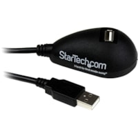 StarTech.com Desktop USB Extension Cable - Type A Male - Type A Female - 5ft - Black