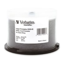 Verbatim DataLifePlus 16x DVD+R Media - 4.7GB - 120mm Standard - 50 Pack Spindle