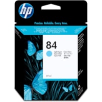 HP 84 (C5017A) Original Ink Cartridge - Single Pack - Inkjet - Light Cyan - 1 Each