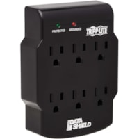 Tripp Lite by Eaton SK6-0B 6-Outlets Surge Suppressor - 6 x NEMA 5-15R - 1.80 kVA - 750 J - 120 V AC Input - 120 V AC Output - 27 kA