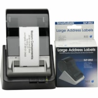 Seiko Address Label - 3 1/2" (88.90 mm) Width x 1 1/2" (38.10 mm) Length - Rectangle - Direct Thermal - 260 / Roll - 2 Pack