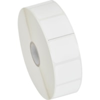 Zebra Label Paper 1.25 x 1in Thermal Transfer Zebra Z-Select 4000T 1 in core - 1.25" Width x 1" Length - 2580/Roll - 1" Core - 6 / Carton - Bright White