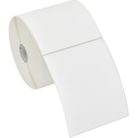 Zebra Label Paper 4 x 5in Thermal Transfer Zebra Z-Select 4000T 1 in core - 4" Width x 5" Length - 570/Roll - 1" Core - 6 / Carton - Bright White