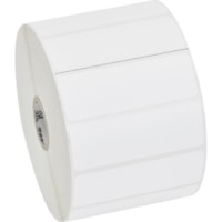 Zebra Label Paper 3 x 1in Direct Thermal Zebra Z-Select 4000D 1 in core - 3" Width x 1" Length - 2340/Roll - 1" Core - 6 / Carton - Bright White