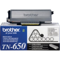 Brother - Cartouche toner TN650 D'origine Laser - Noir - 1 chaque - Laser - 1 Unité