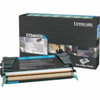 Lexmark Toner Cartridge - Laser - Standard Yield - 6000 Pages - Cyan - 1 Each