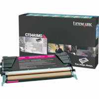 Lexmark Toner Cartridge - Laser - Standard Yield - 6000 Pages - Magenta - 1 Each