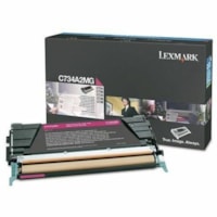 Cartouche toner Laser - Magenta - 1 / emballage Lexmark - 6000 Pages