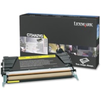 Cartouche toner Laser - Jaune - 1 chaque Lexmark - 6000 Pages