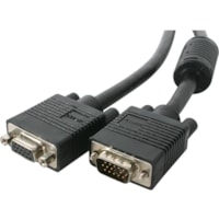 StarTech.com High-Resolution Coaxial VGA - Monitor extension Cable - HD-15 (M) - HD-15 (F) - 3 ft - HD-15 Male VGA - HD-15 Female VGA - 3ft - Black