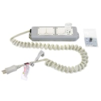 Ergotron 4-Outlets Medical Grade Power Strip - NEMA 5-15P - 4 NEMA 5-15R Hospital Grade - 2.44m