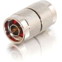 C2G Wi-Fi Adapter Coupler - 1 x N-Type Antenna Male - 1 x N-Type Antenna Male - Nickel Connector - Silver