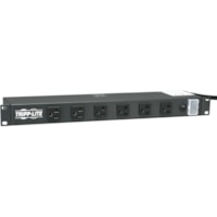 Bloc multiprises Tripp Lite by Eaton - NEMA 5-20P - 12 x NEMA 5-20R - 15 pi (4,57 m) Cordon - 20 A Courant - 120 V AC Voltage - Montable en rack - Noir