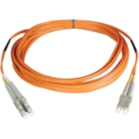 Câble réseau N520-30M-P 100 pi (30,48 m) Fibre Optique Tripp Lite by Eaton - 100 pi (30,48 m) Fibre Optique Câble réseau pour Périphérique réseau - 10 Gbit/s - Câble de Raccordement - Plenum, CMP, OFNR - 50/125 µm - Orange