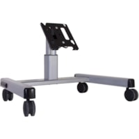 Chief Confidence Medium 2' Mobile TV Cart - For Displays 32-65" - Black - 32" (812.80 mm) to 65" (1651 mm) Screen Support - 125 lb (56699.05 g) Load Capacity - Flat Panel Display Type Supported - 27.10" (688.34 mm) Height x 36.10" (916.94 mm) Width x 25.20" (640.08 mm) Depth - Black - For Display Sc