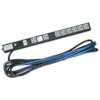 Middle Atlantic Middle Atlantic PD Series Slim High-Density 15 Amp Vertical Power Strip - NEMA 5-15P - 8 x NEMA 5-15R - 20 ft Cord - Rack-mountable