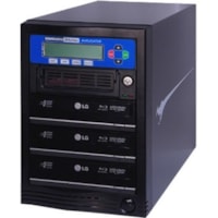 3 Target, Kanguru Blu-ray Duplicator with Internal Hard Drive - Standalone - BD-Writer - 6x BD-R, 22x DVD-R, 22x DVD+R, 12x DVD-R, 16x DVD+R, 52x CD-R - 6x BD-RE, 22x DVD+R/RW, 22x DVD-R/RW - USB