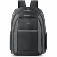 Solo Sterling Carrying Case (Backpack) for 16" (406.40 mm) Notebook - Black - Ballistic Poly, Polyester Body - Checkpoint Friendly - Backpack Strap, Handle - 12.75" (323.85 mm) Height x 17.50" (444.50 mm) Width x 5" (127 mm) Depth - 1 Each