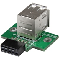 Adaptateur de transfert de données USBMBADAPT2 - 1 emballage StarTech.com - 1 emballage - Noir, Vert, Acier inoxydable